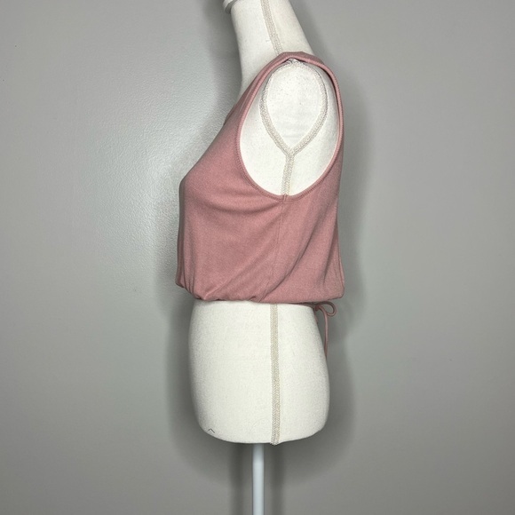 Intimately Free People Open Back Tie Waist Cropped Top - Picture 2 of 6
